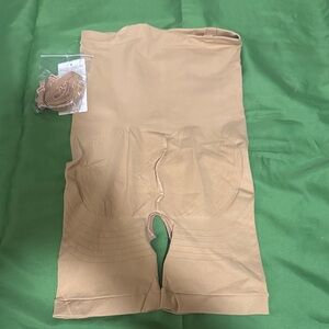 Beige Shapewear Shorts